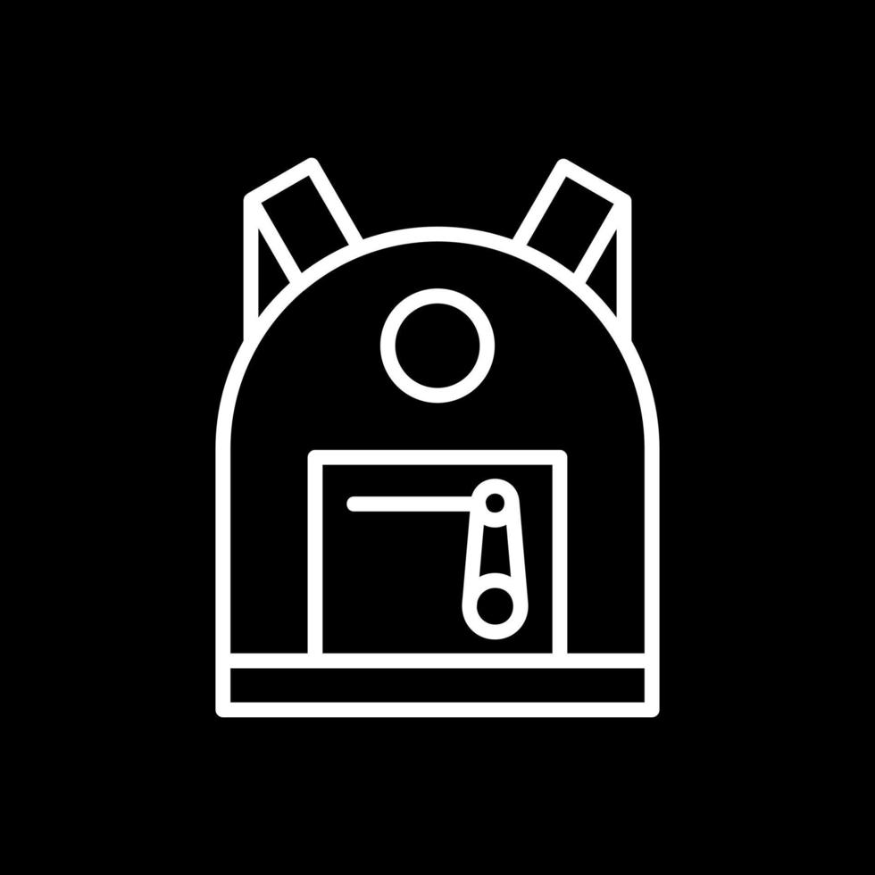 Backpack Vector Icon Design