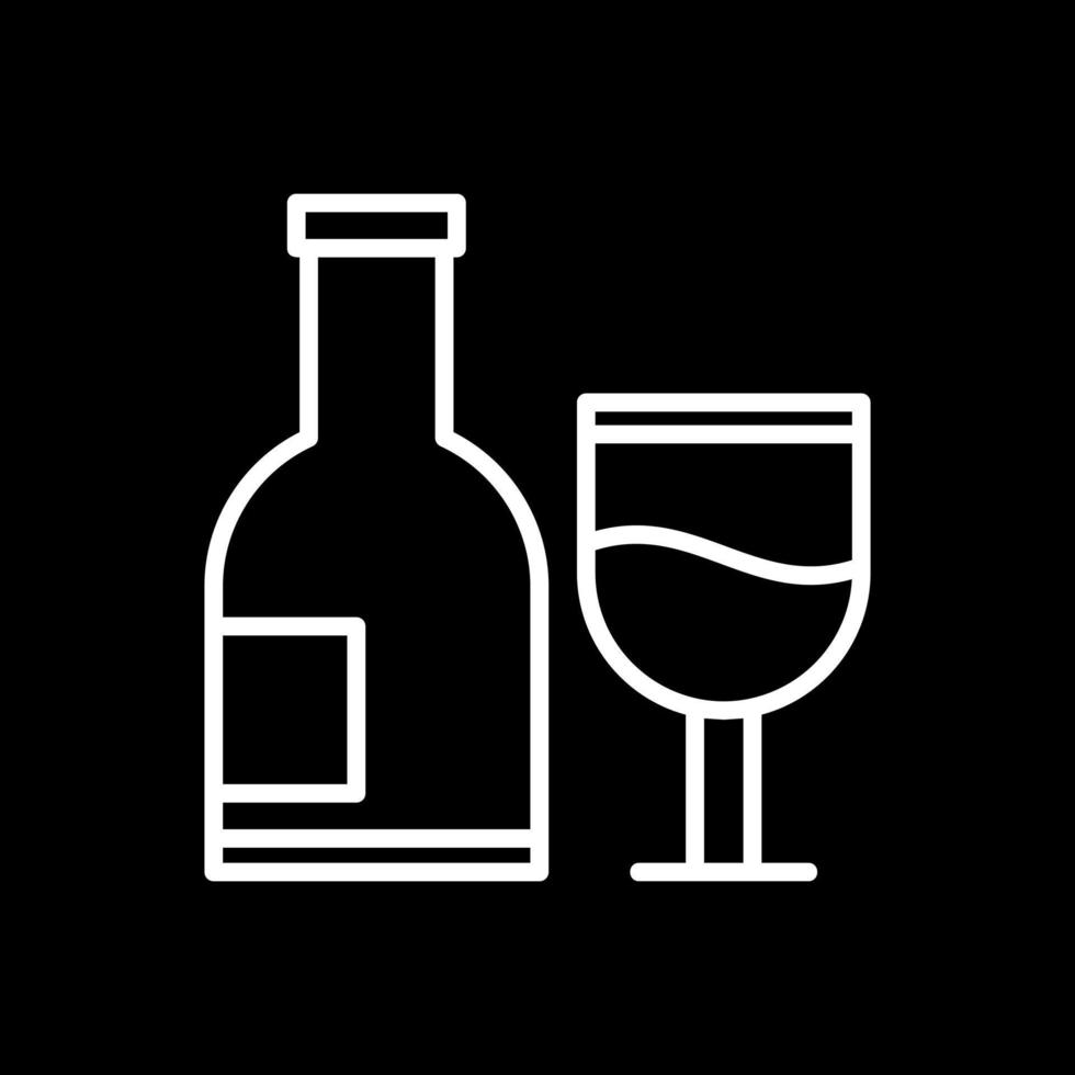 Alcoholic Drink Vector Icon Design