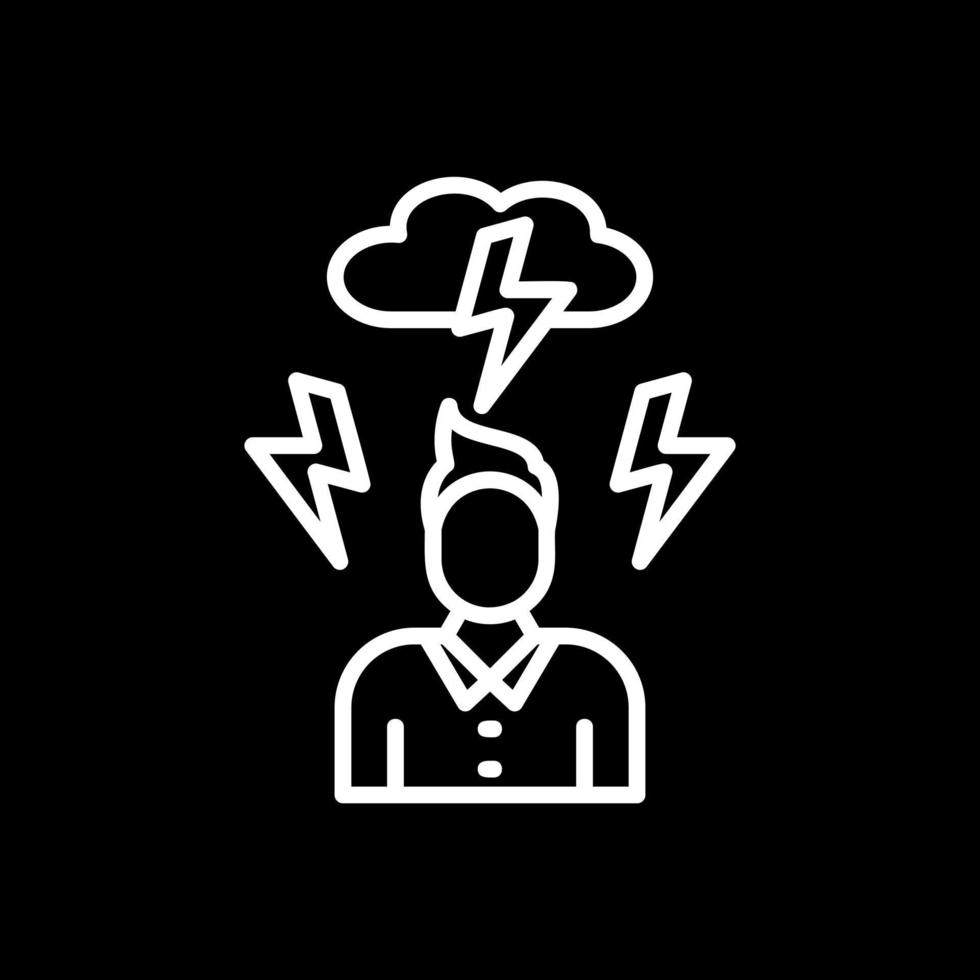 Stress Vector Icon Design