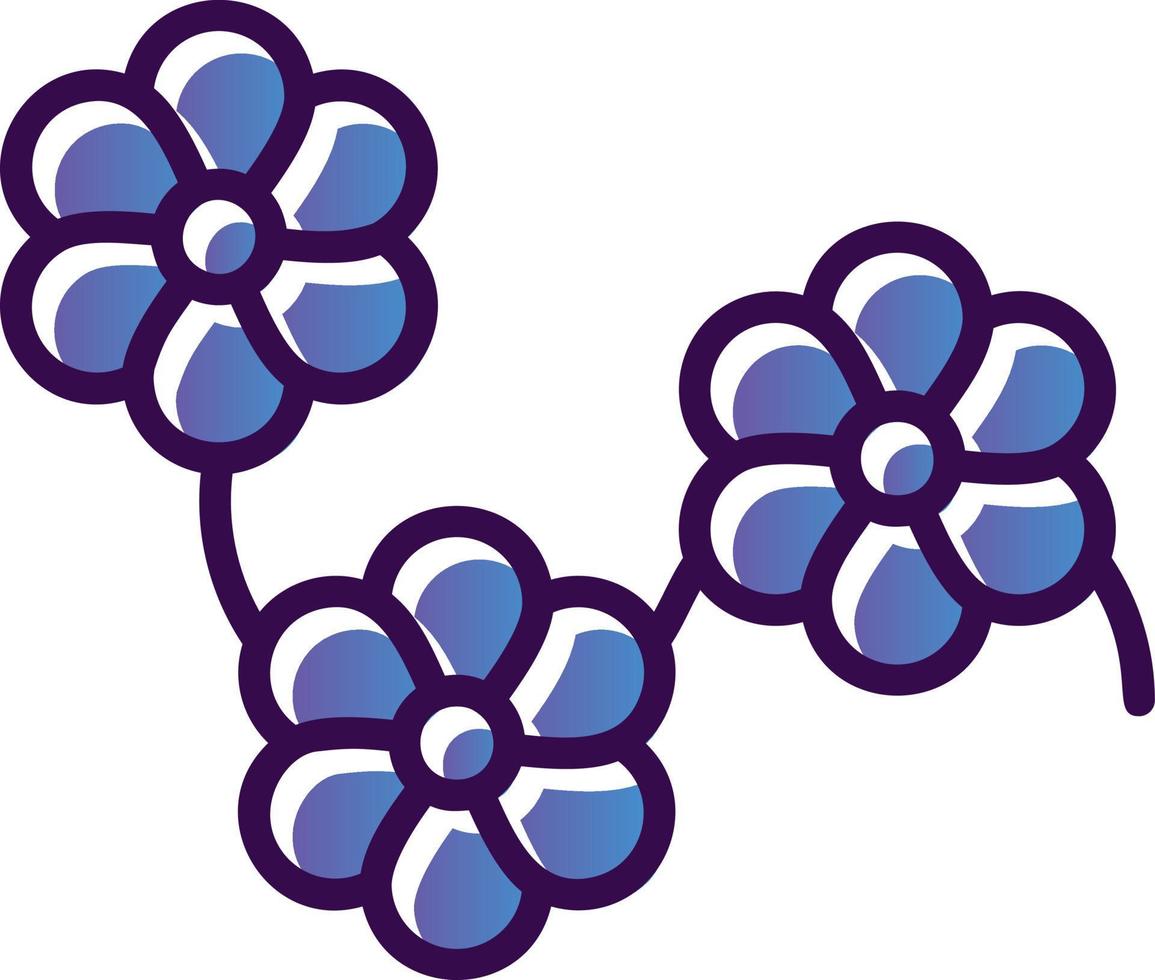 Flowers Vector Icon Design