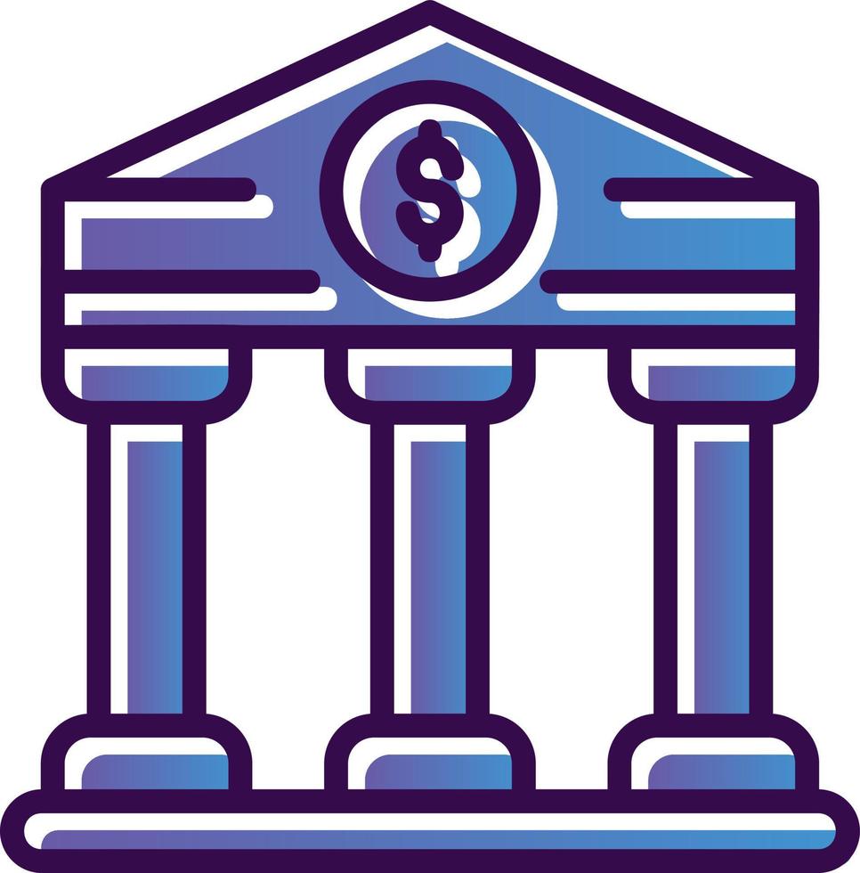 Court House Vector Icon Design