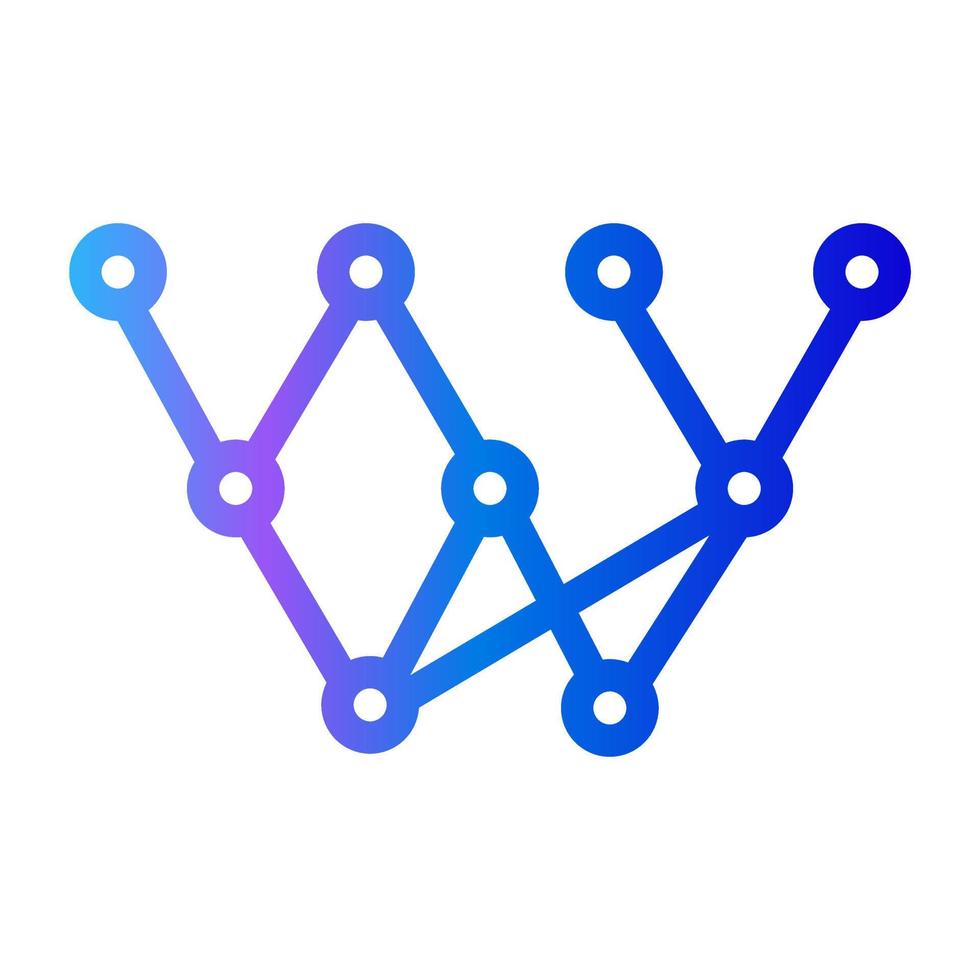 Machine learning. Artificial intelligence cluster. Neural scheme icon. Neuron connection model. Modern line style illustration vector