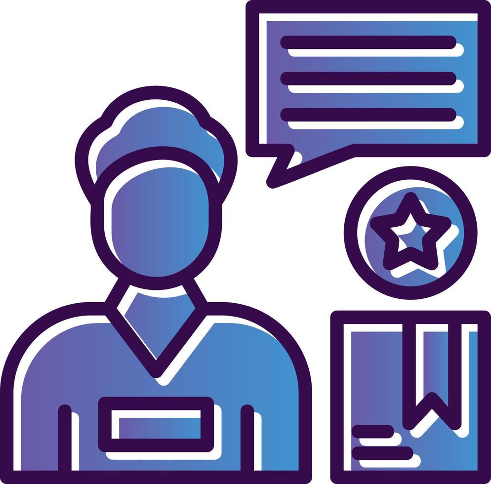 Feedback Vector Icon Design