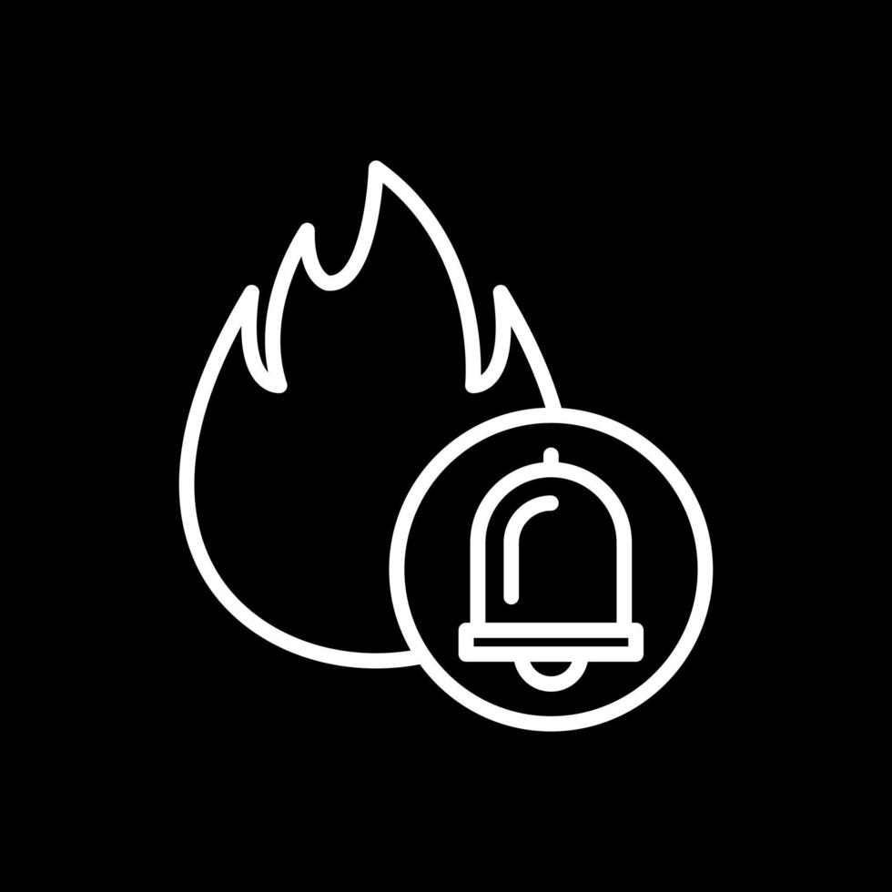 Fire Alarm Vector Icon Design
