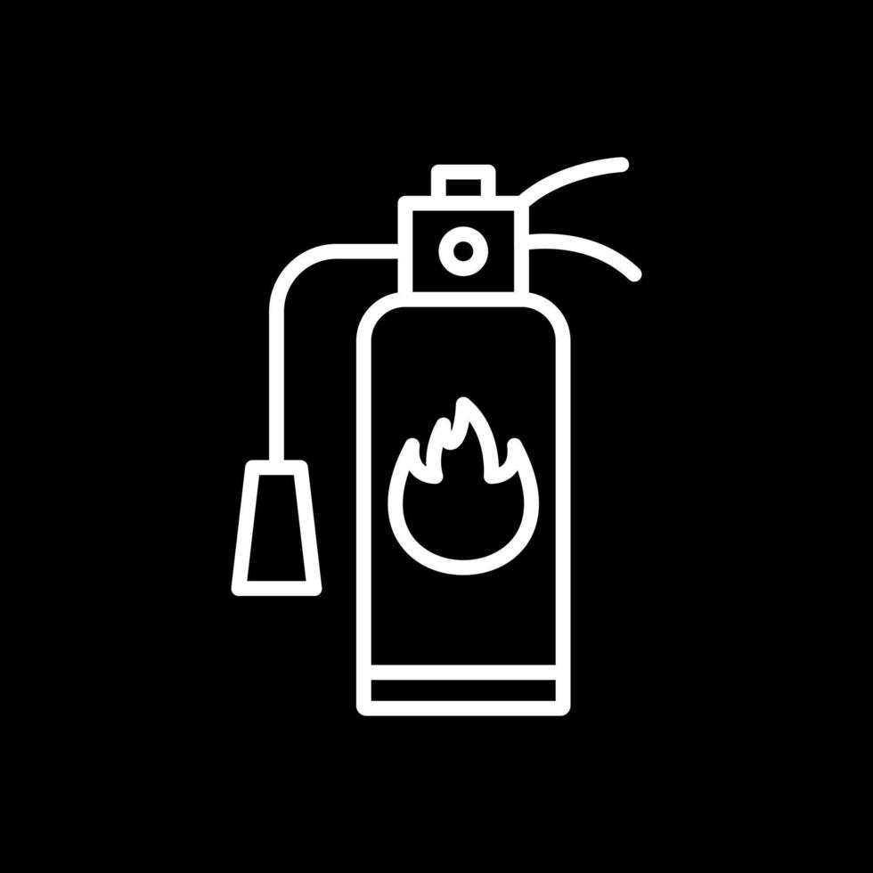 Fire Extinguisher Vector Icon Design