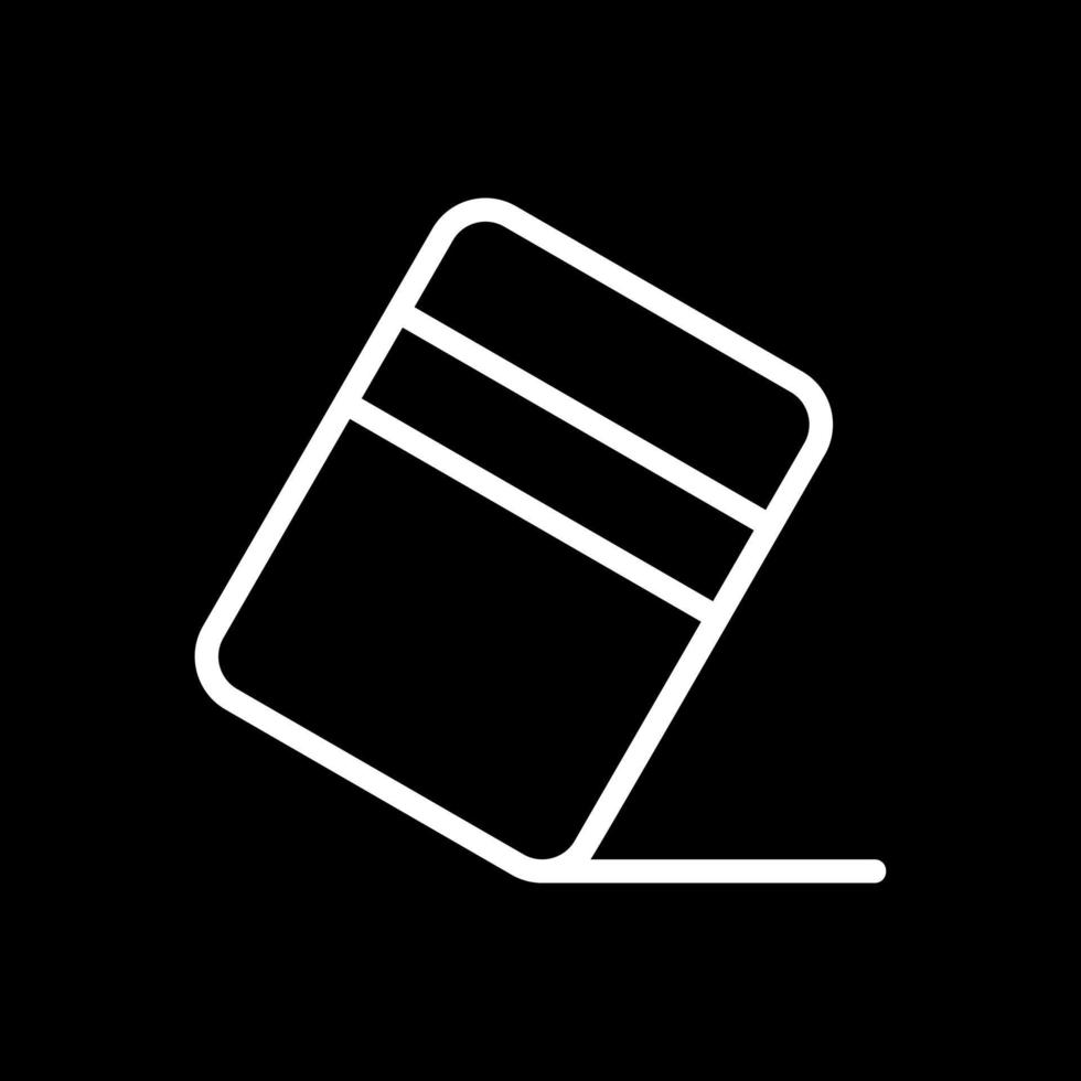 Eraser Vector Icon Design