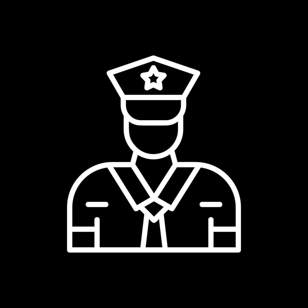 diseño de icono de vector de guardia de seguridad