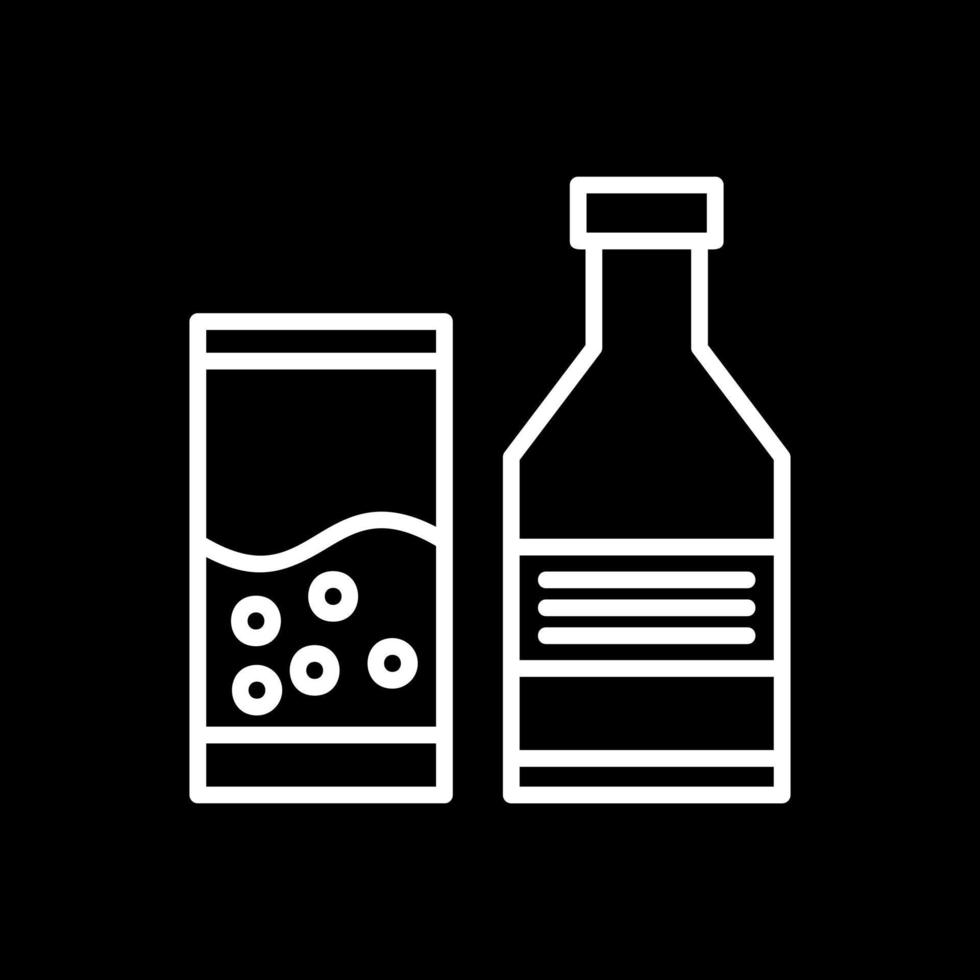 Alcoholic Drink Vector Icon Design