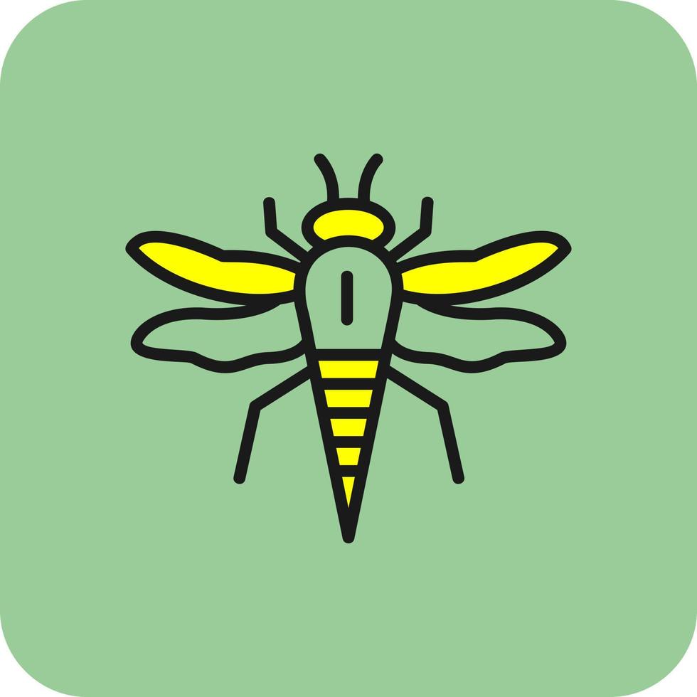 Dragonfly Vector Icon Design
