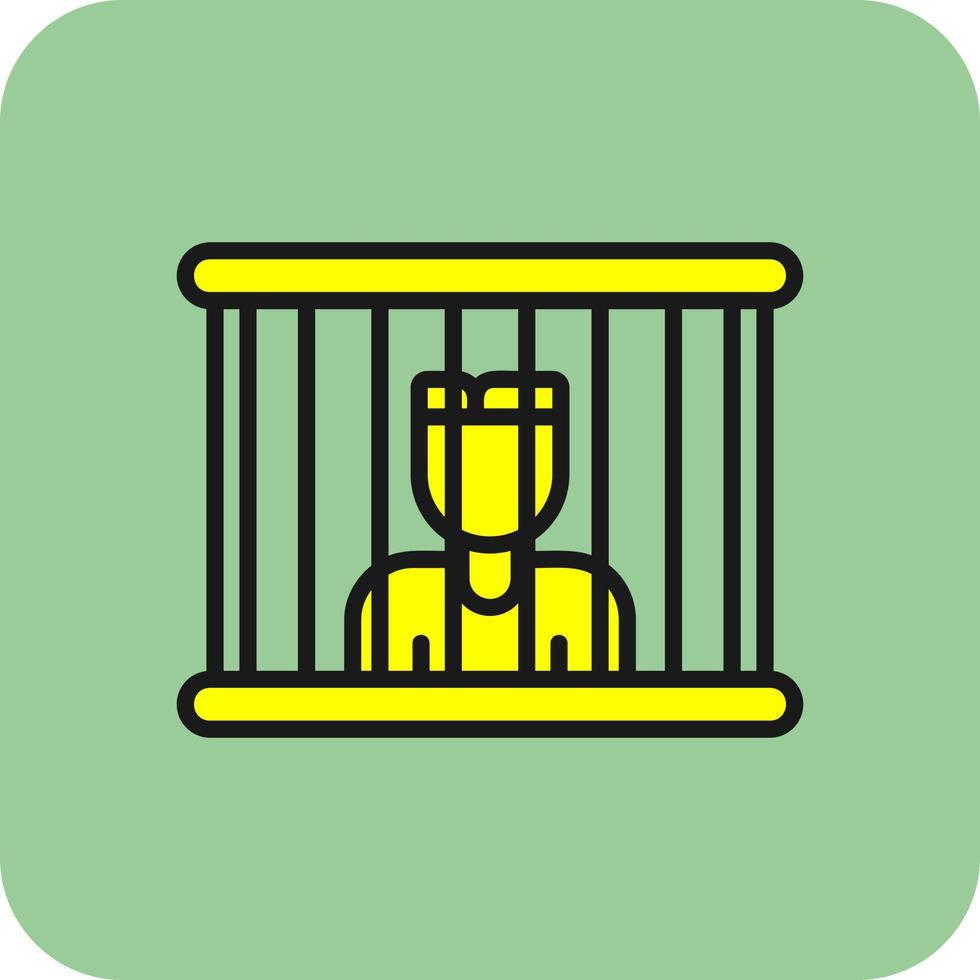 Prisoner Vector Icon Design