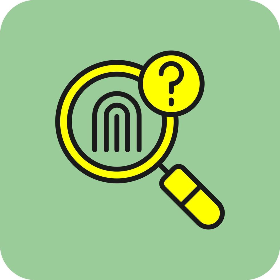 Evidence Vector Icon Design