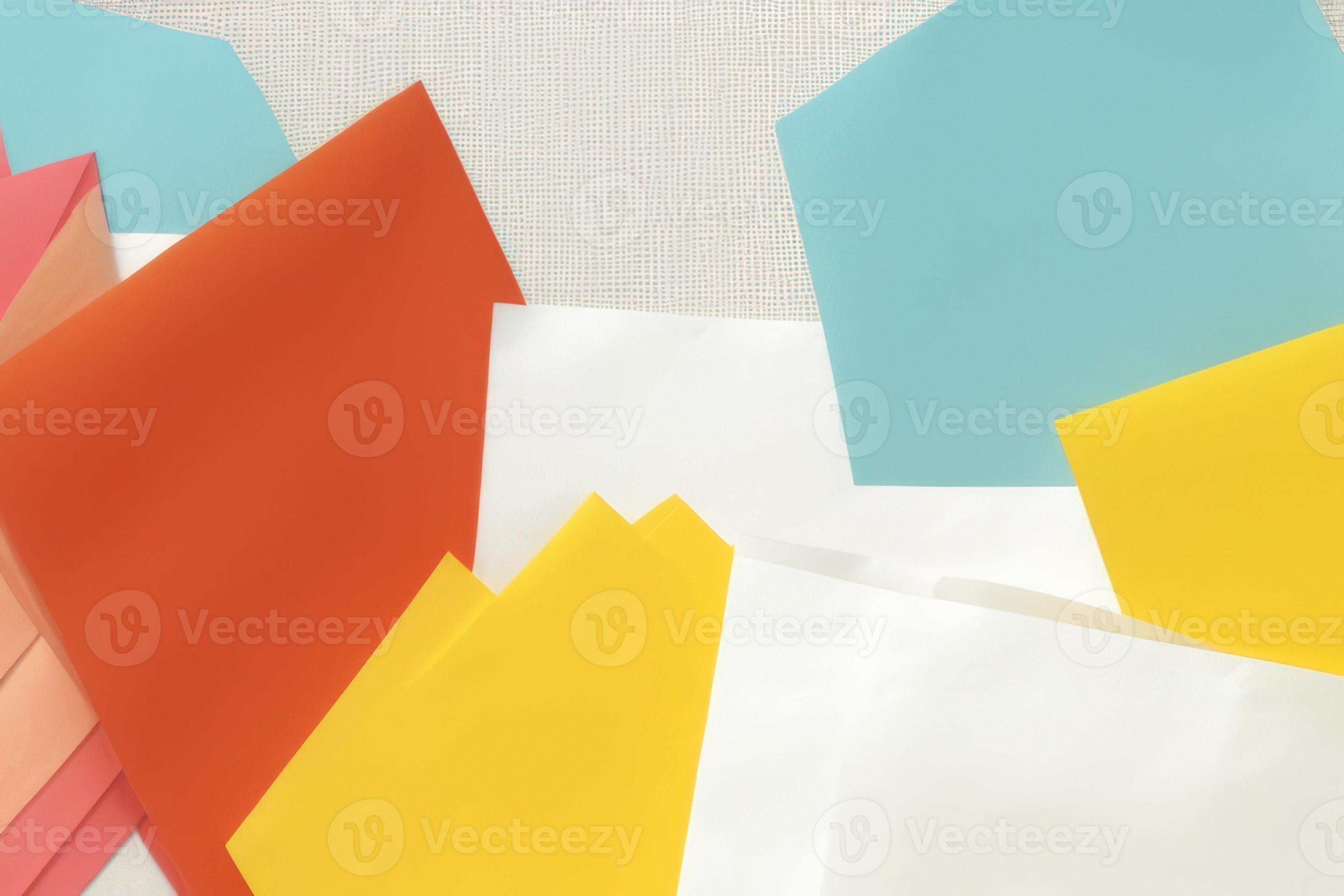 background with paper shapes 21226133 Stock Photo at Vecteezy