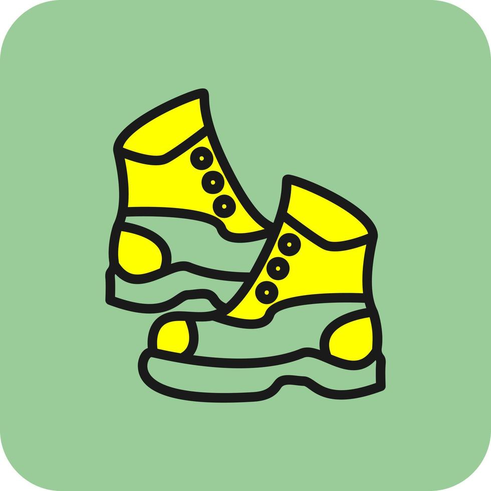 Boots Vector Icon Design