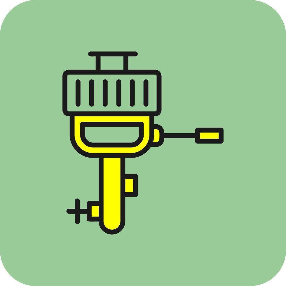 Boat Engine Vector Icon Design