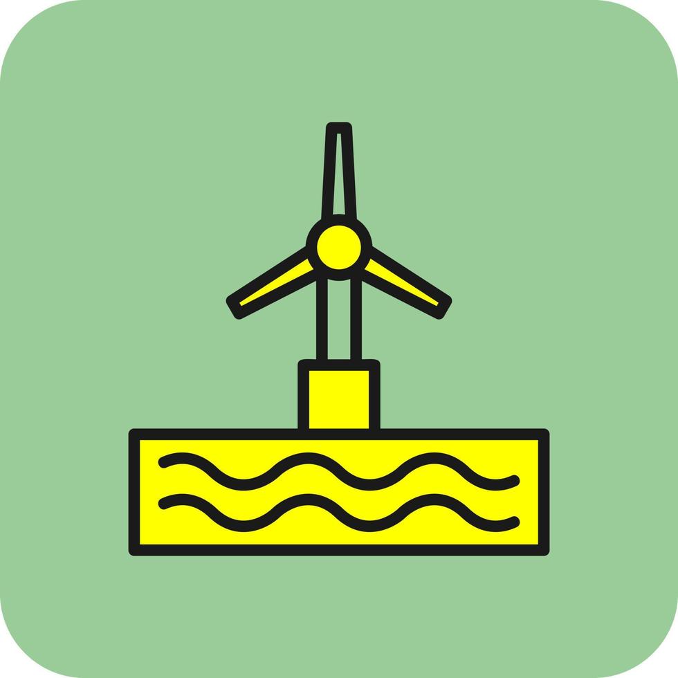 Turbine Vector Icon Design