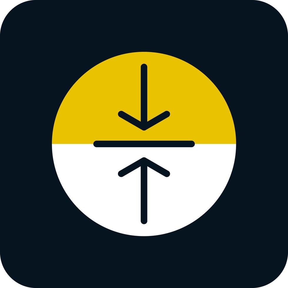 Compress Vector Icon Design