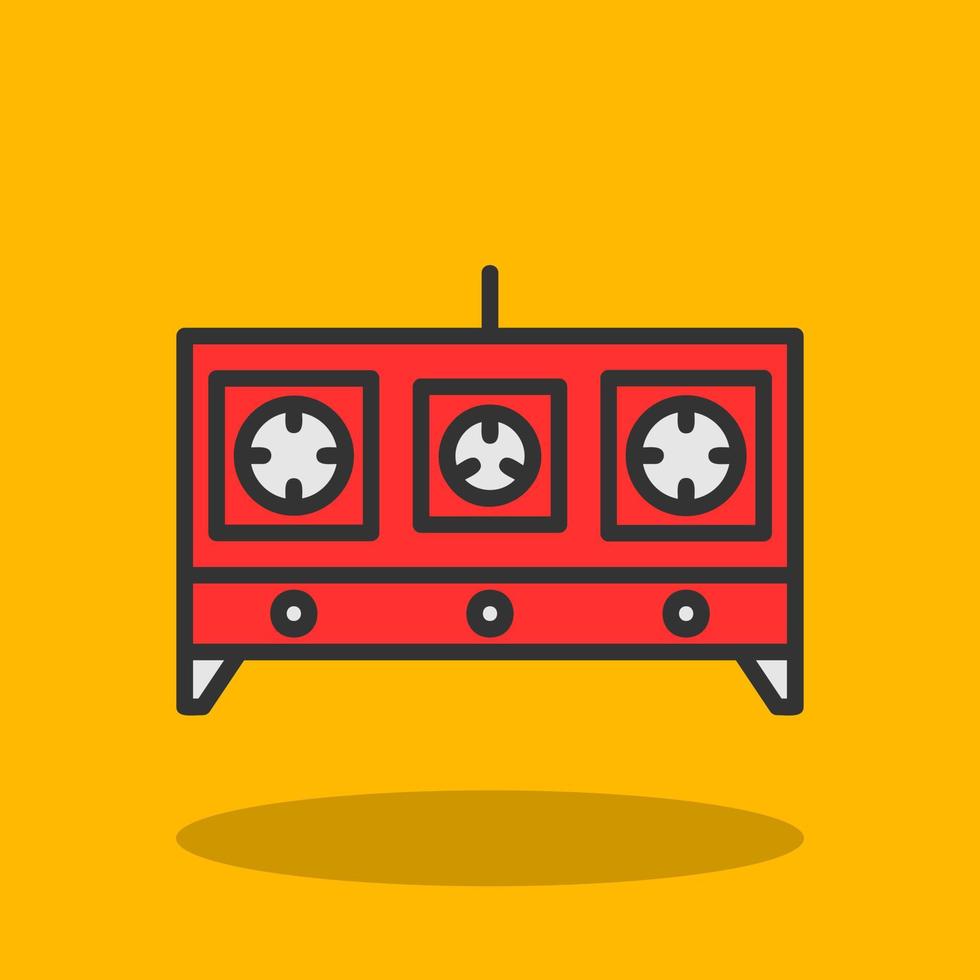 Stove Vector Icon Design