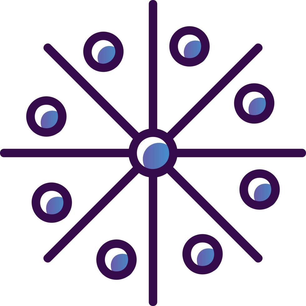 Fireworks Vector Icon Design