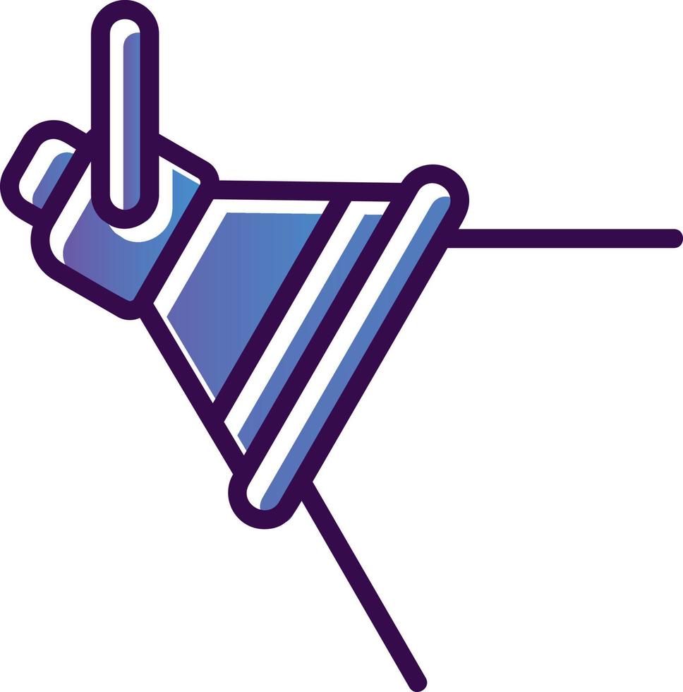 Stage Lights Vector Icon Design