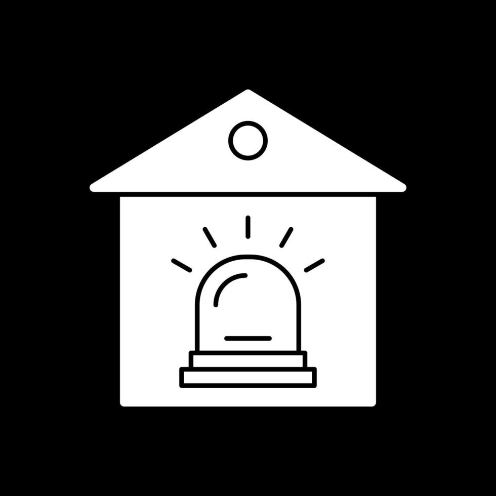 Security Alarm Vector Icon Design