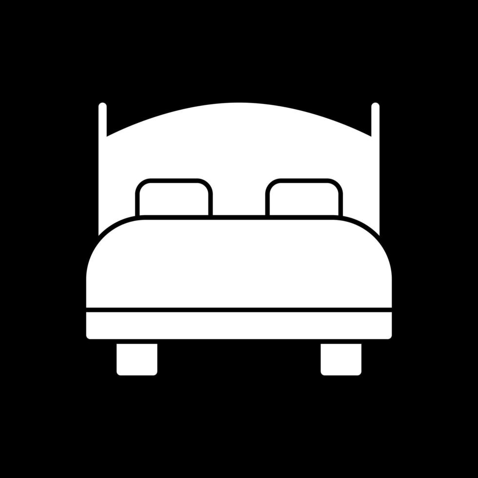 Bed Vector Icon Design