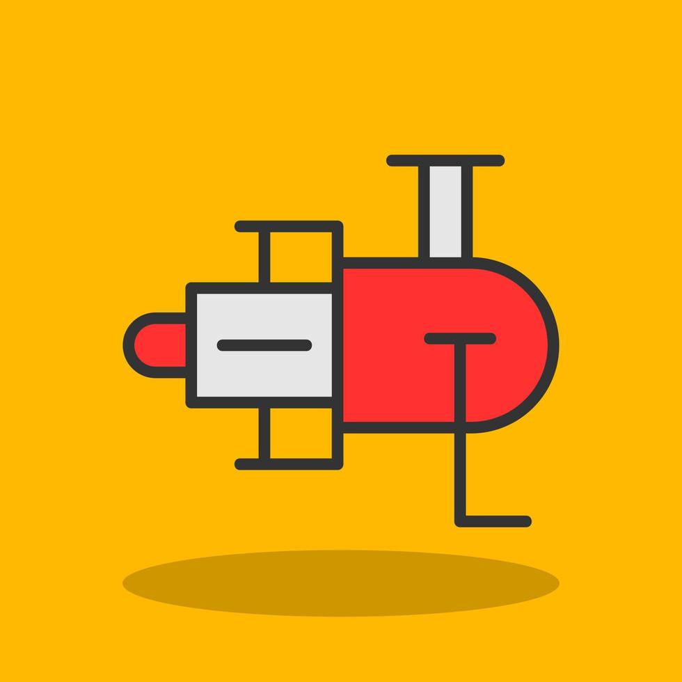 Fishing Reel Vector Icon Design