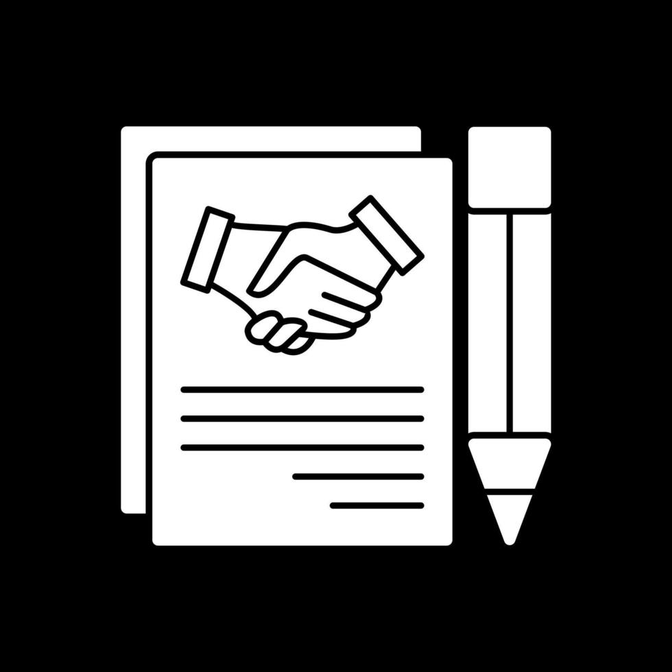 Agreement Vector Icon Design