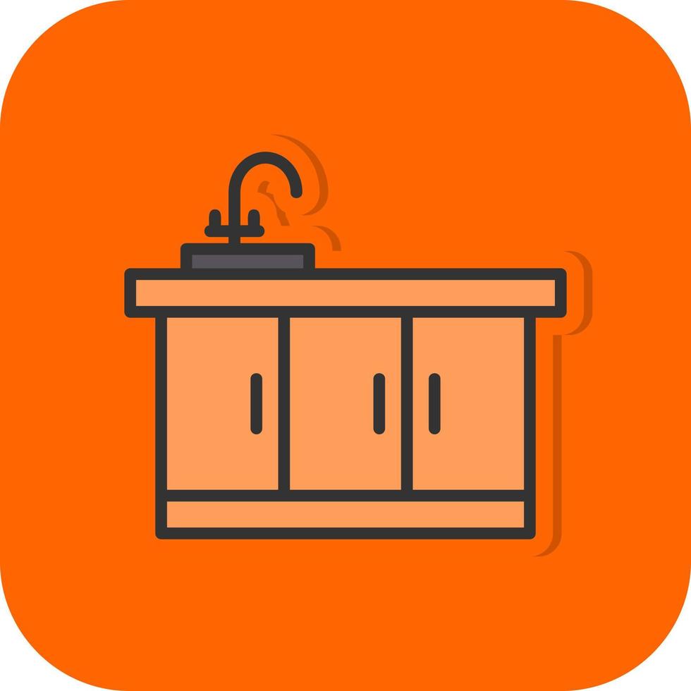 Kitchen Sink Vector Icon Design