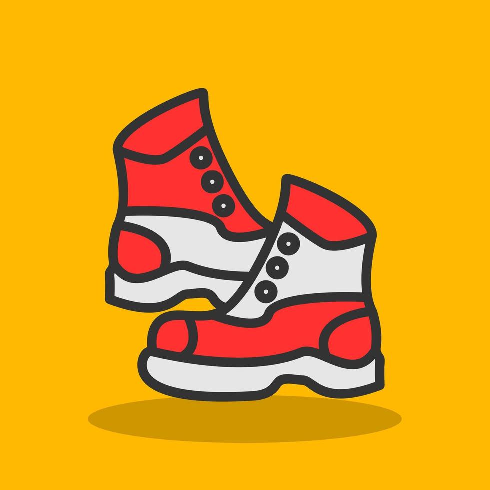 Boots Vector Icon Design