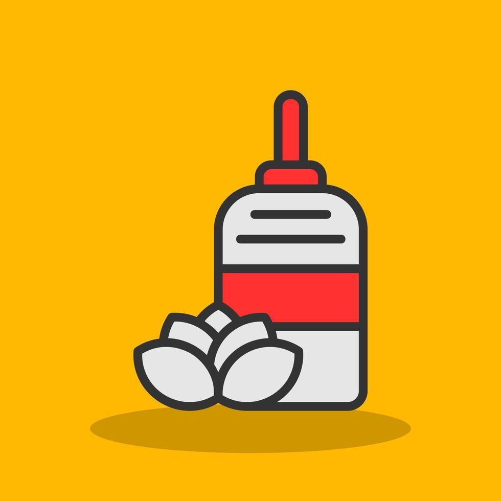 Essential Oil Vector Icon Design