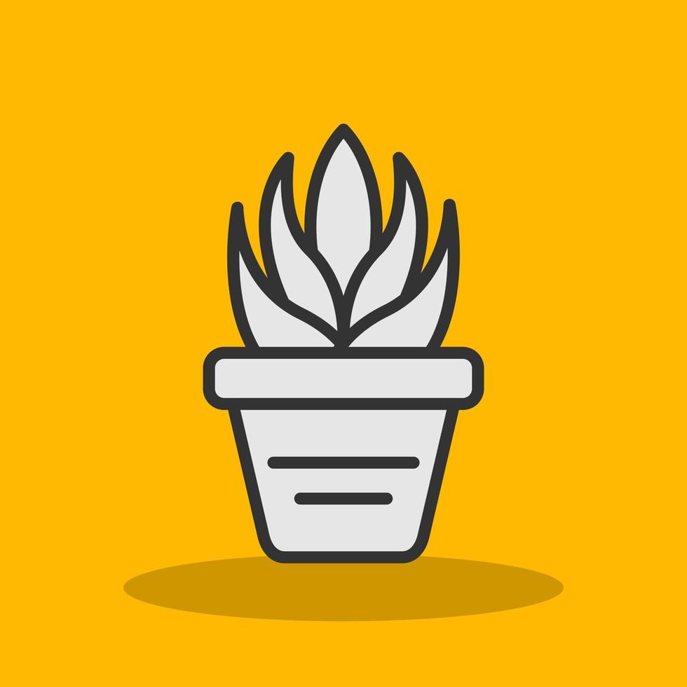 Aloe Vera Vector Icon Design