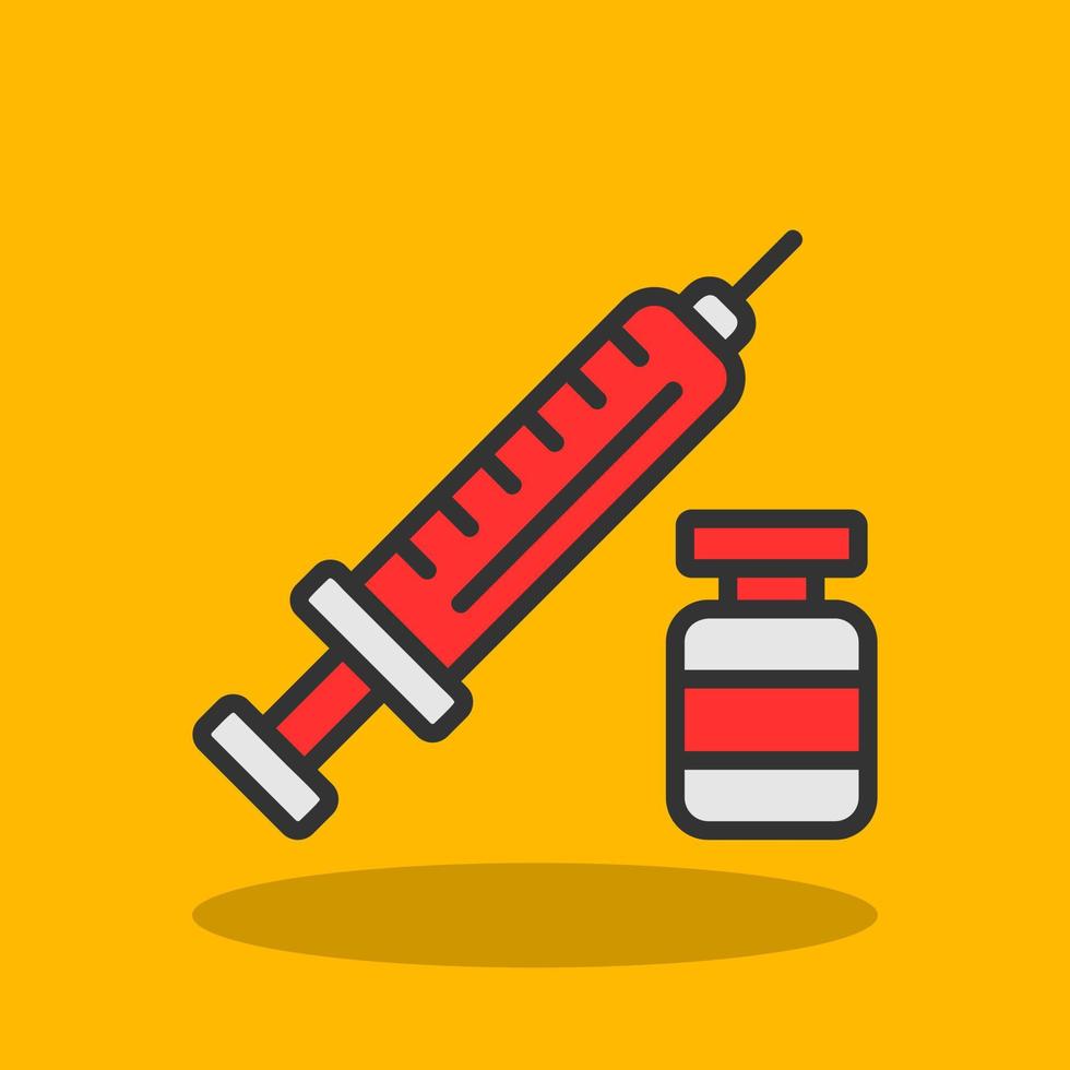 Syringe Vector Icon Design