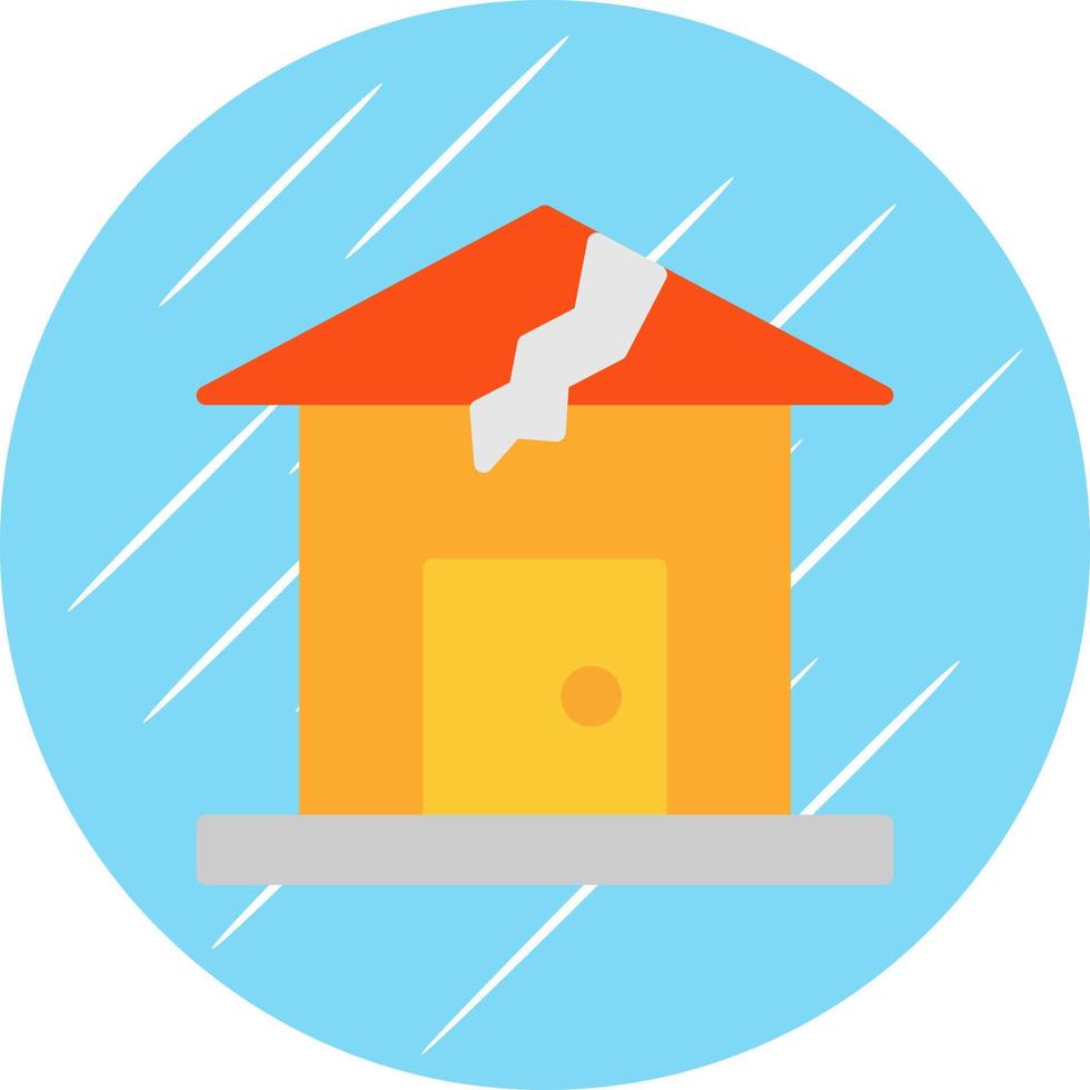 Catastrophe Vector Icon Design