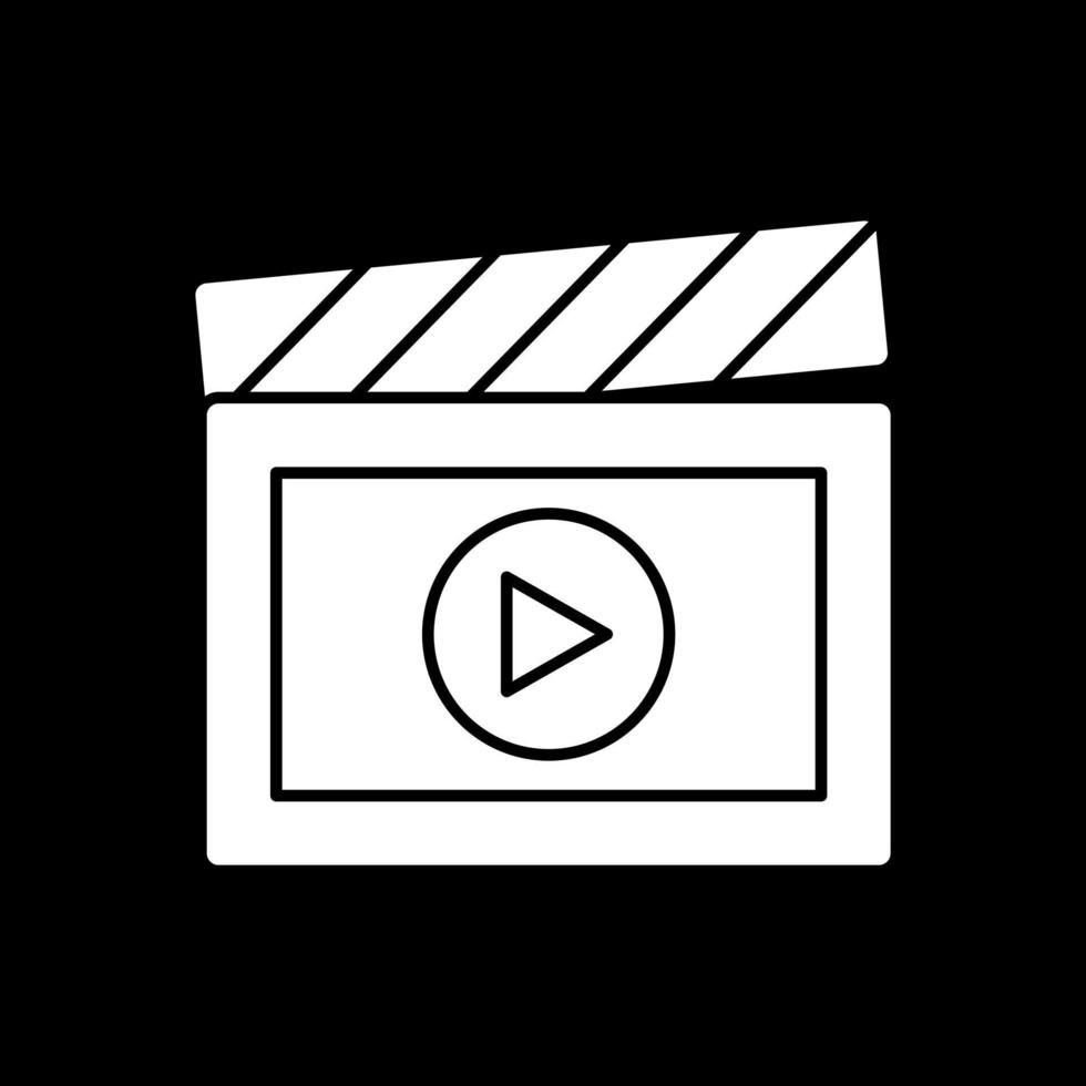 Video Making Vector Icon Design