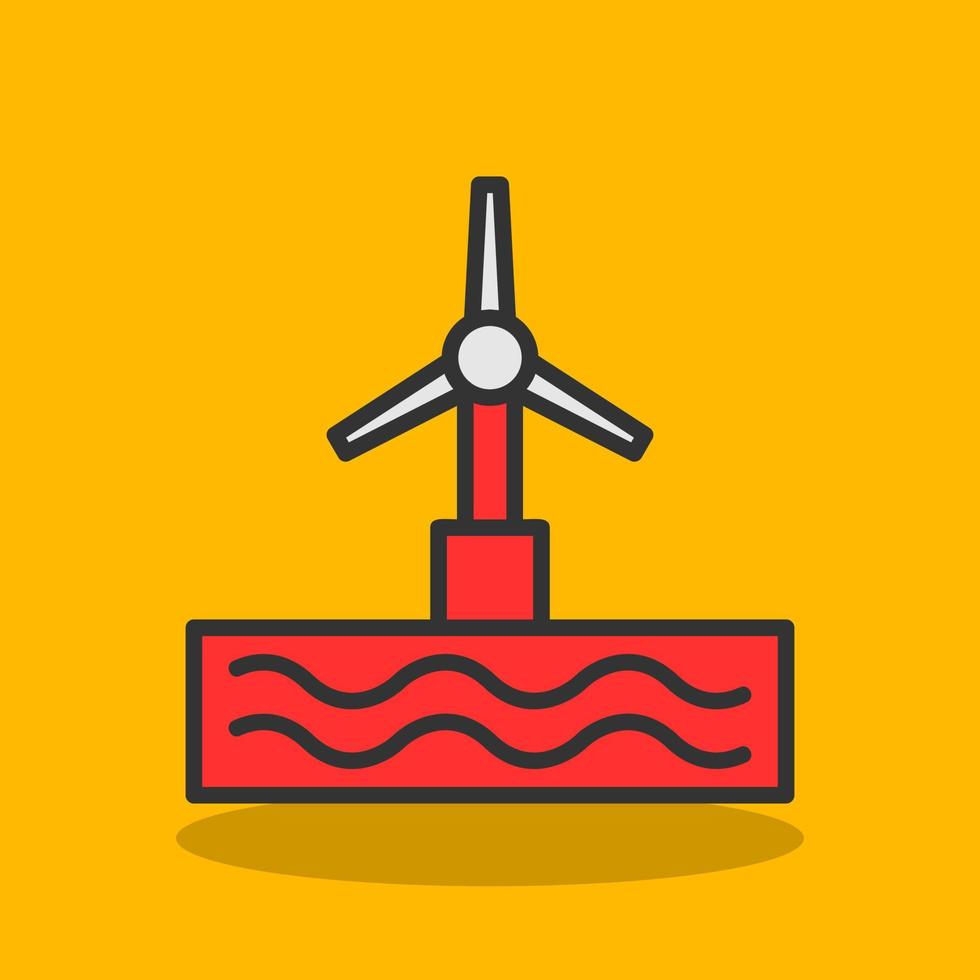 Turbine Vector Icon Design