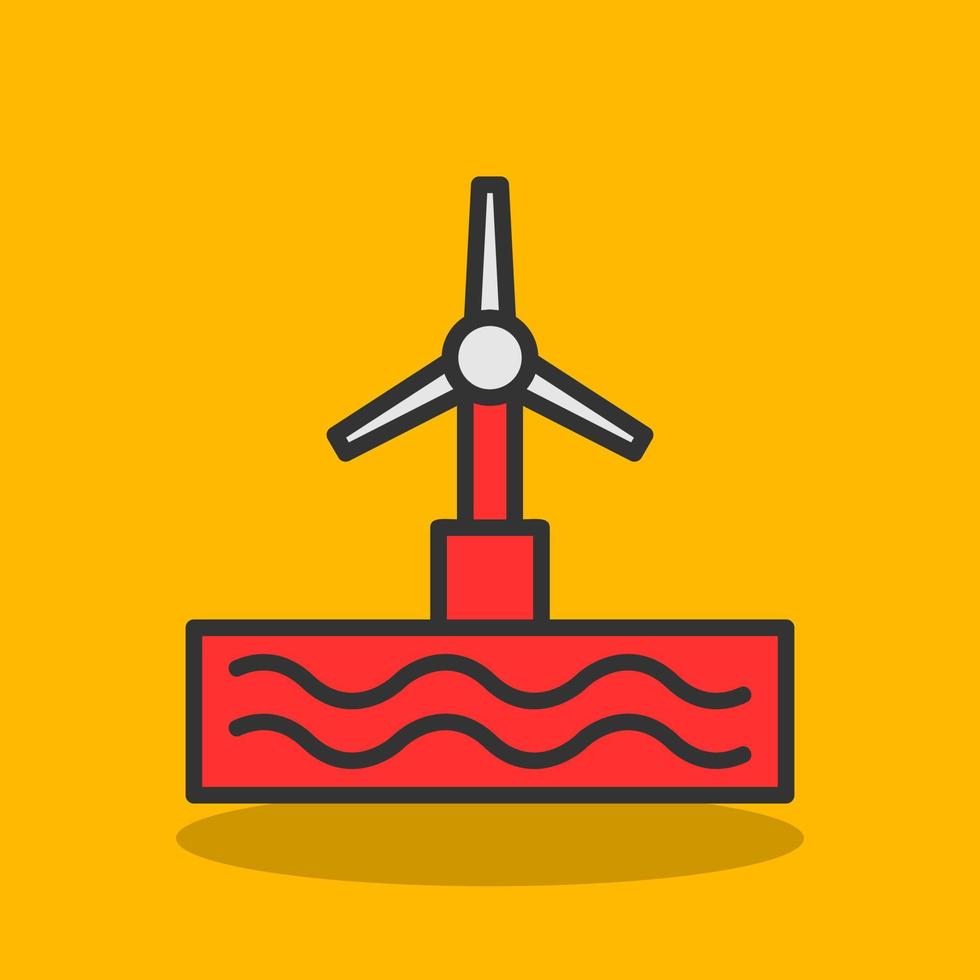 Turbine Vector Icon Design