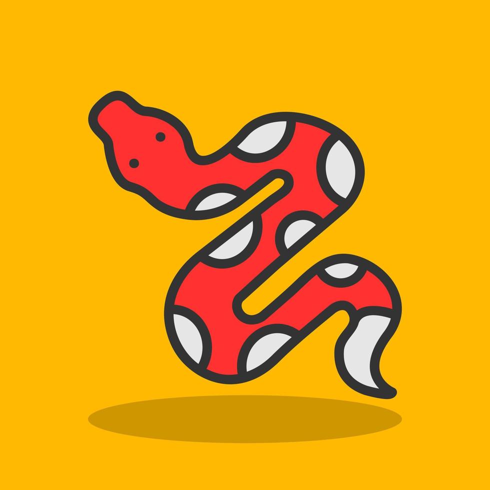 Snake Vector Icon Design