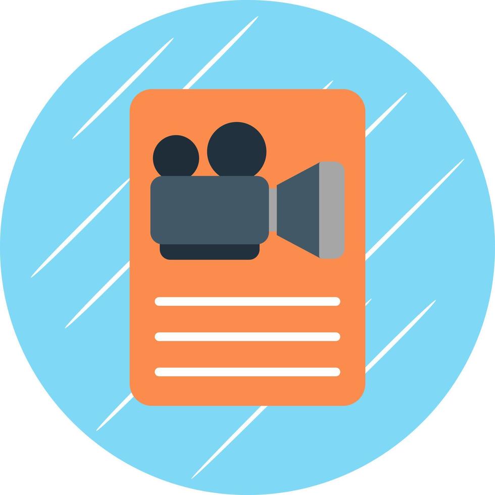 Script Vector Icon Design
