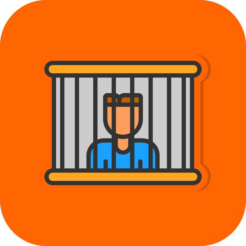 Prisoner Vector Icon Design