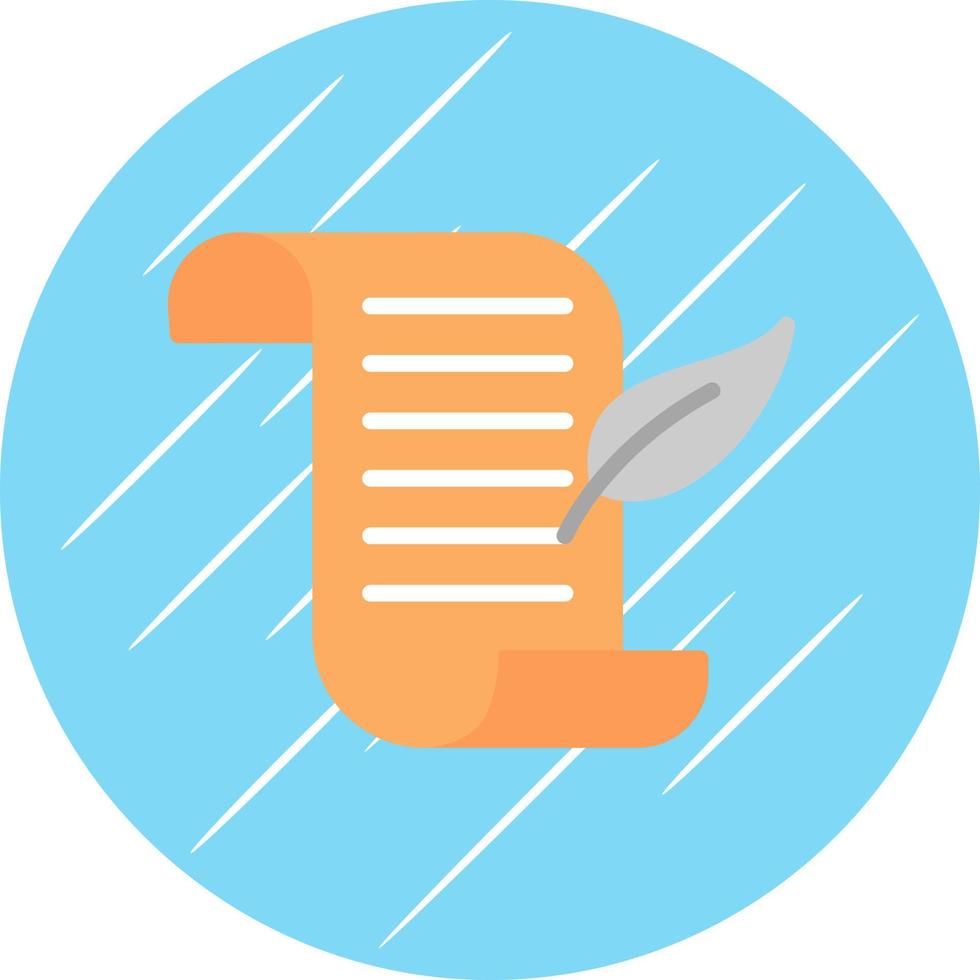 Screenplay Vector Icon Design