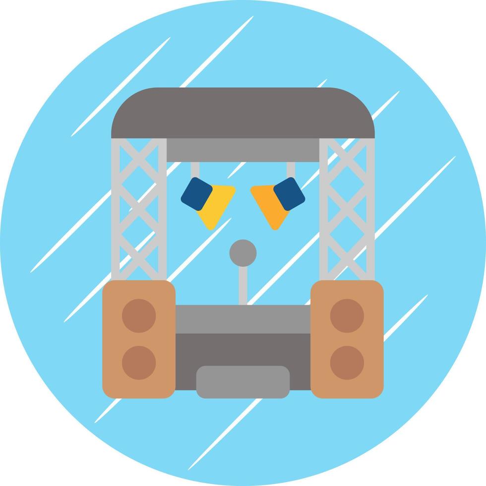 Stage Vector Icon Design