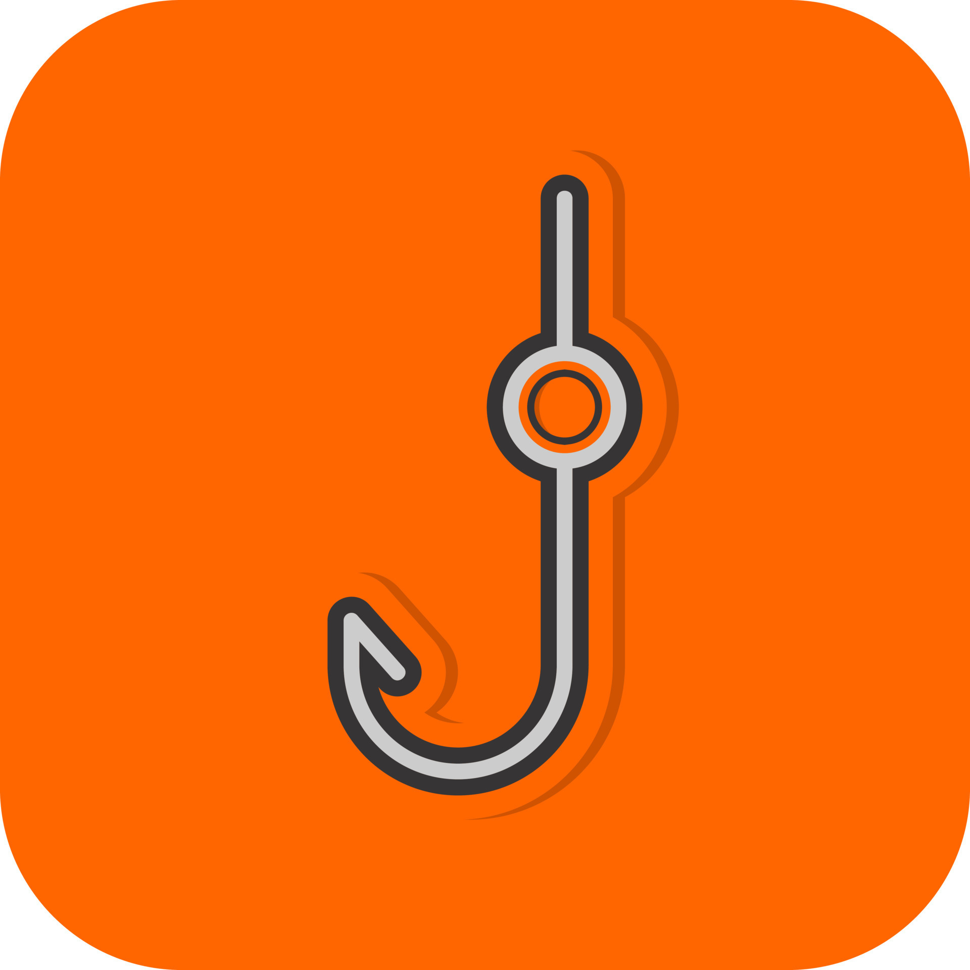 Fishing Hook Vector Icon Design 21227295 Vector Art at Vecteezy