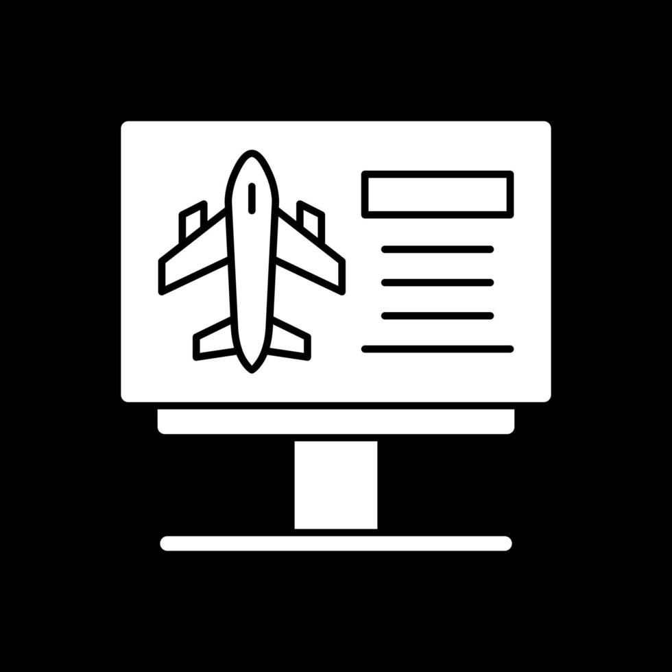 Signage Vector Icon Design