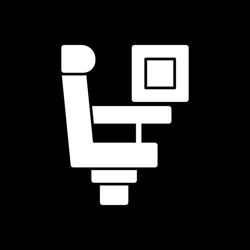 diseño de icono de vector de asiento