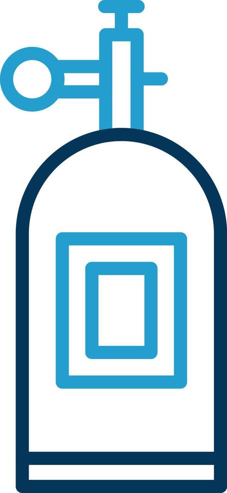 Oxygen Tank Vector Icon Design