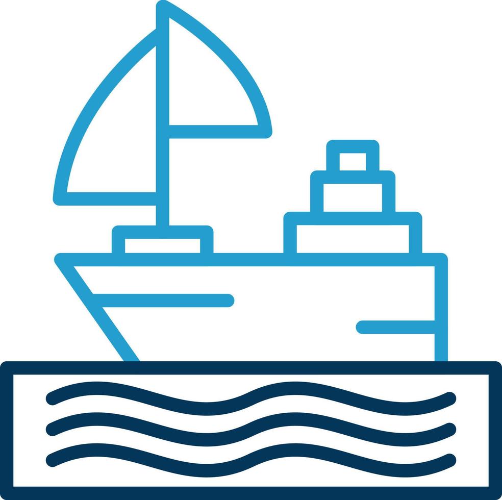 Boat Vector Icon Design