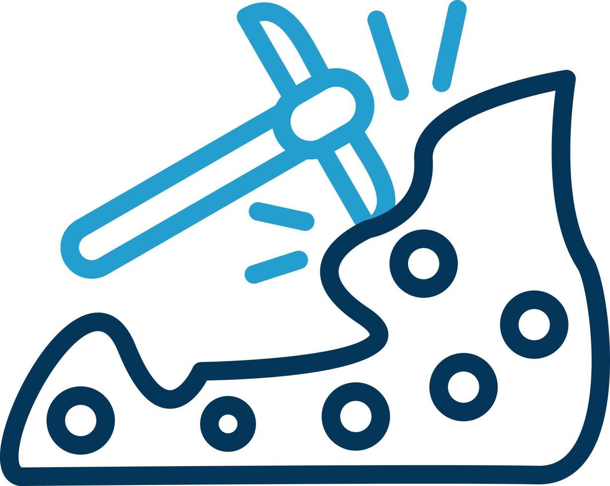 Mining Vector Icon Design