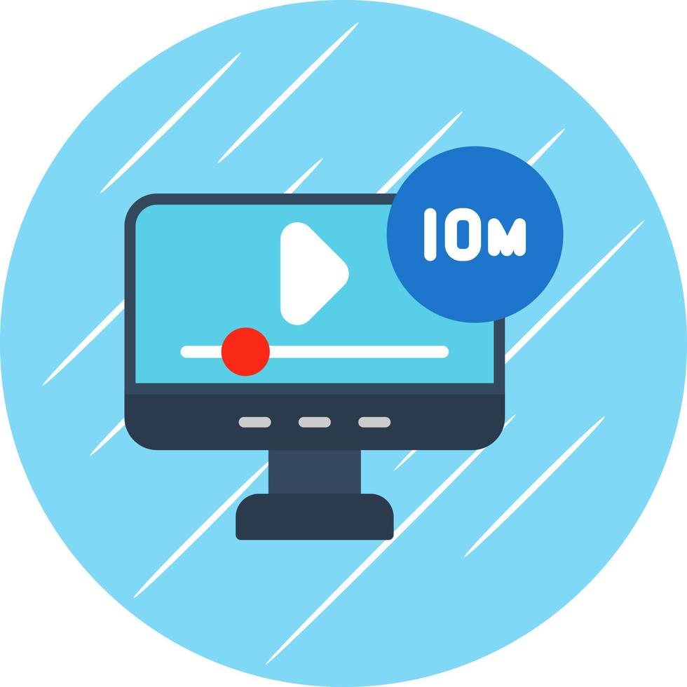Short Film Vector Icon Design