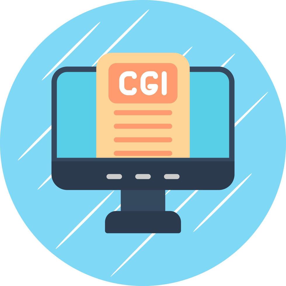 Cgi Vector Icon Design