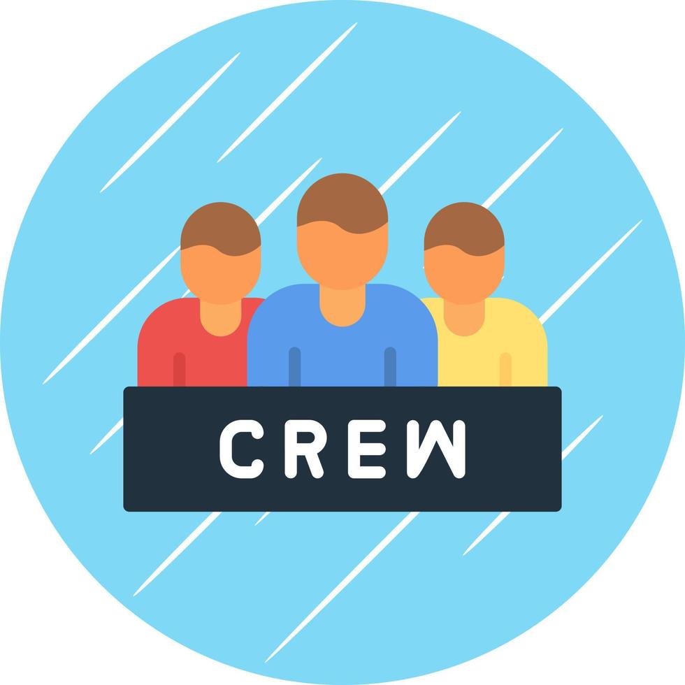 Crew Vector Icon Design